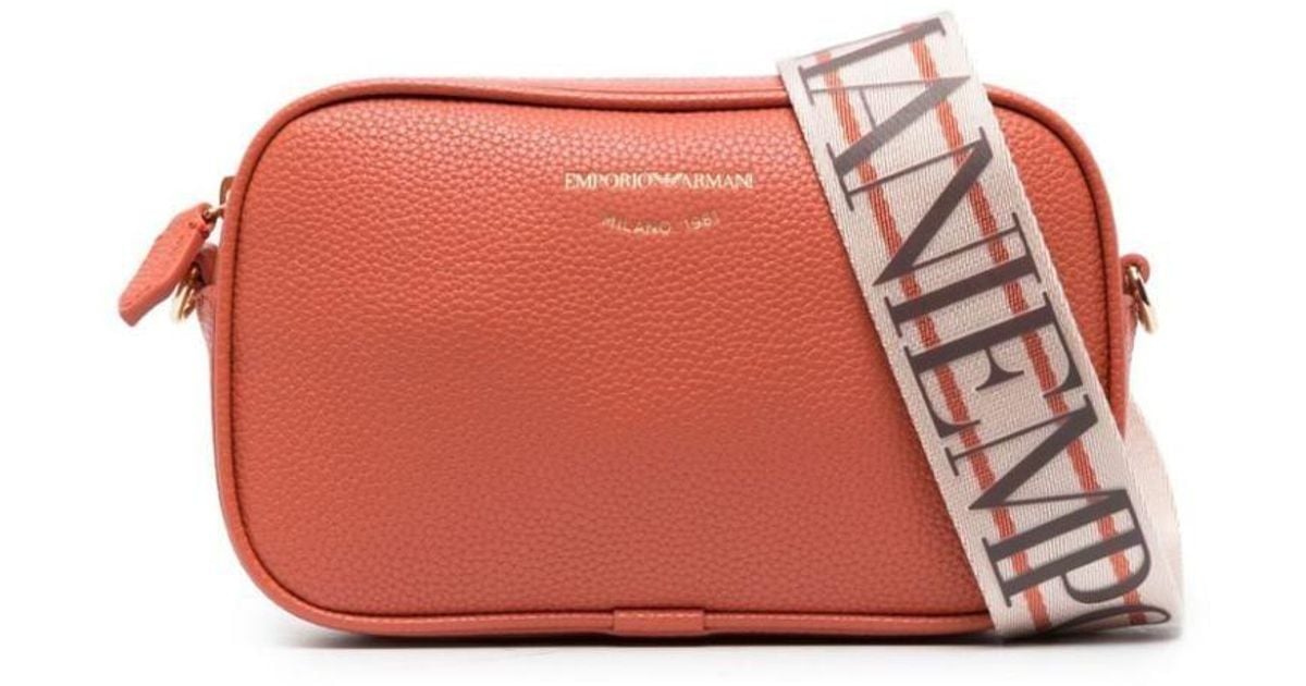 Emporio Armani Crossbody Camera Bag in Red Lyst