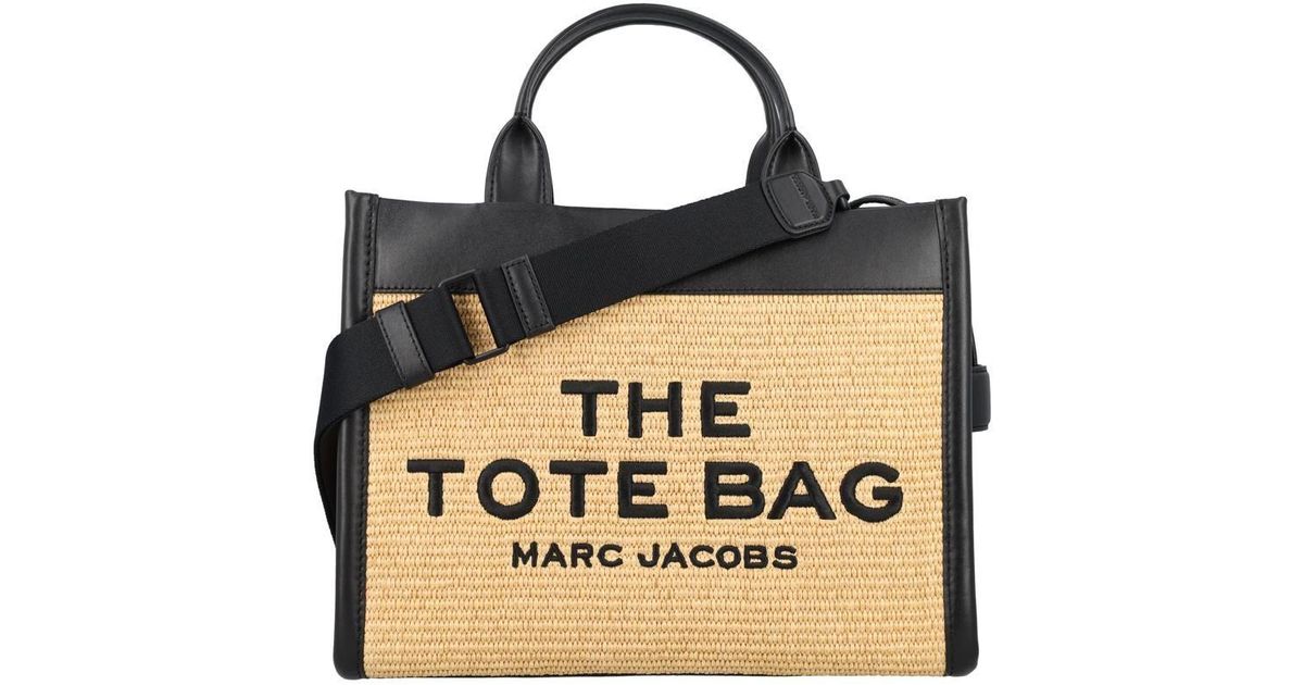 Marc Jacobs The Woven Medium Tote Bag in Metallic | Lyst