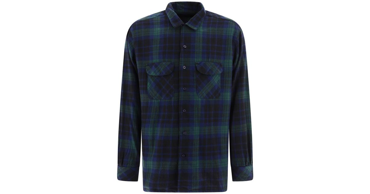 Engineered Garments "blackwatch" Shirt in Blue for Men Lyst