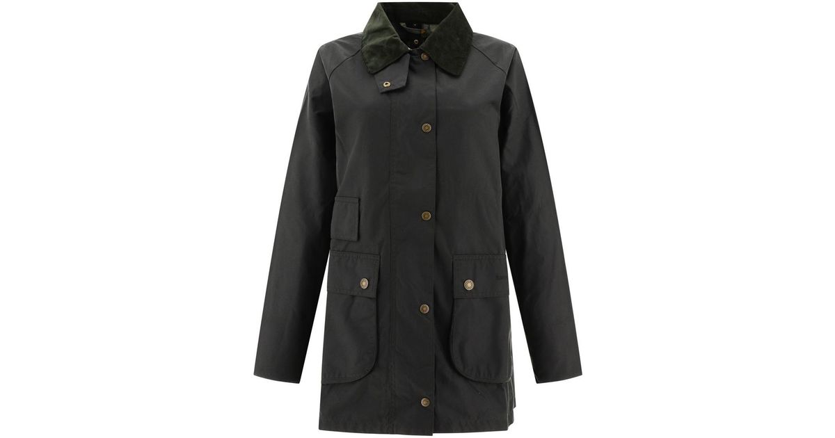 Barbour "tain Wax" Jacket in Black Lyst