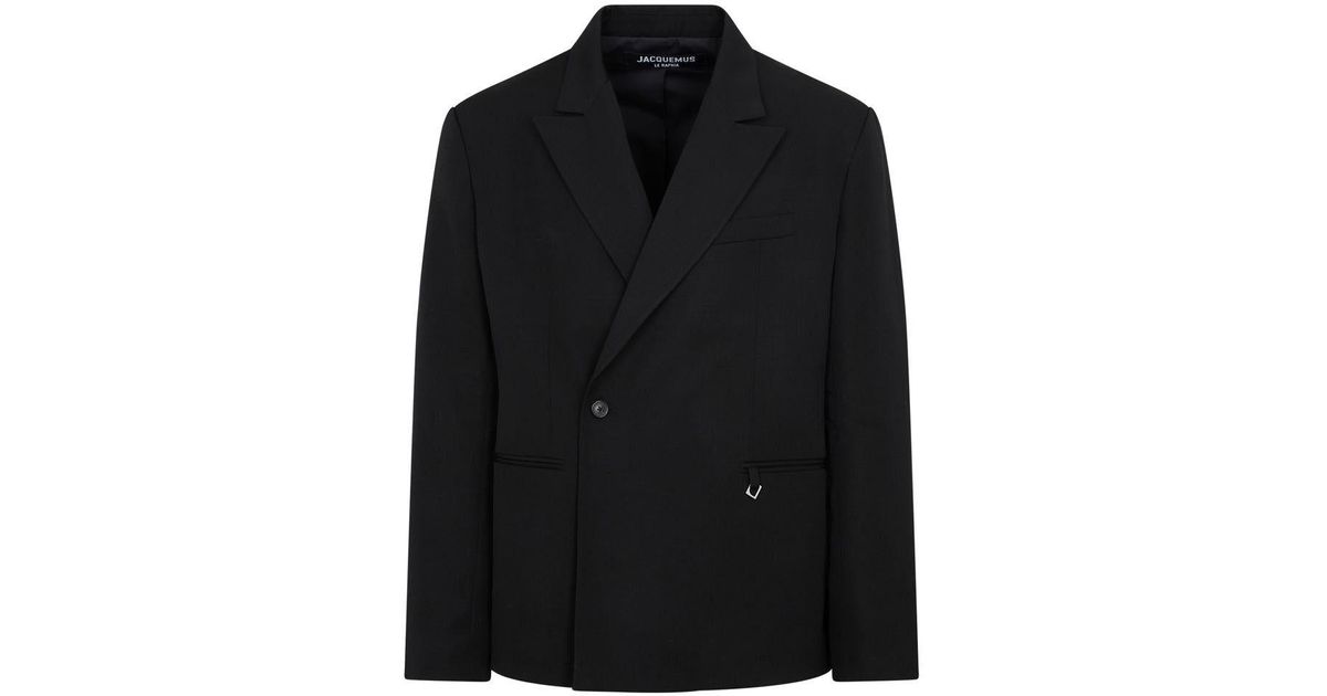 Jacquemus Madeiro Jacket in Black for Men | Lyst