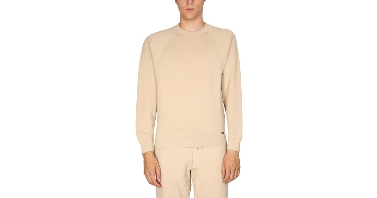 Tom Ford Cotton Crewneck Sweatshirt in 
