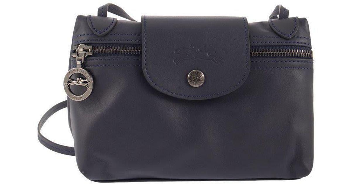 Longchamp Le Pliage Xtra Mini Cross Body Bag in Blue Lyst Canada