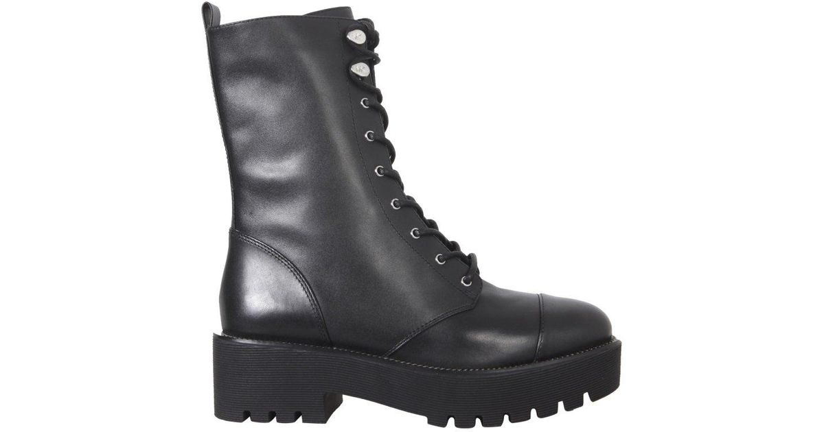 michael kors combat boots for women