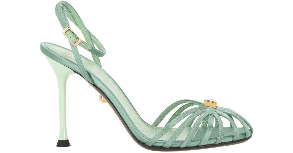 Alevi` Women's Eva Satin Sandals Satin skin