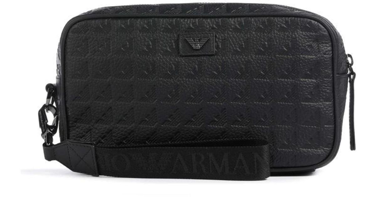 Emporio Armani Clutch Bag in Black for Men | Lyst