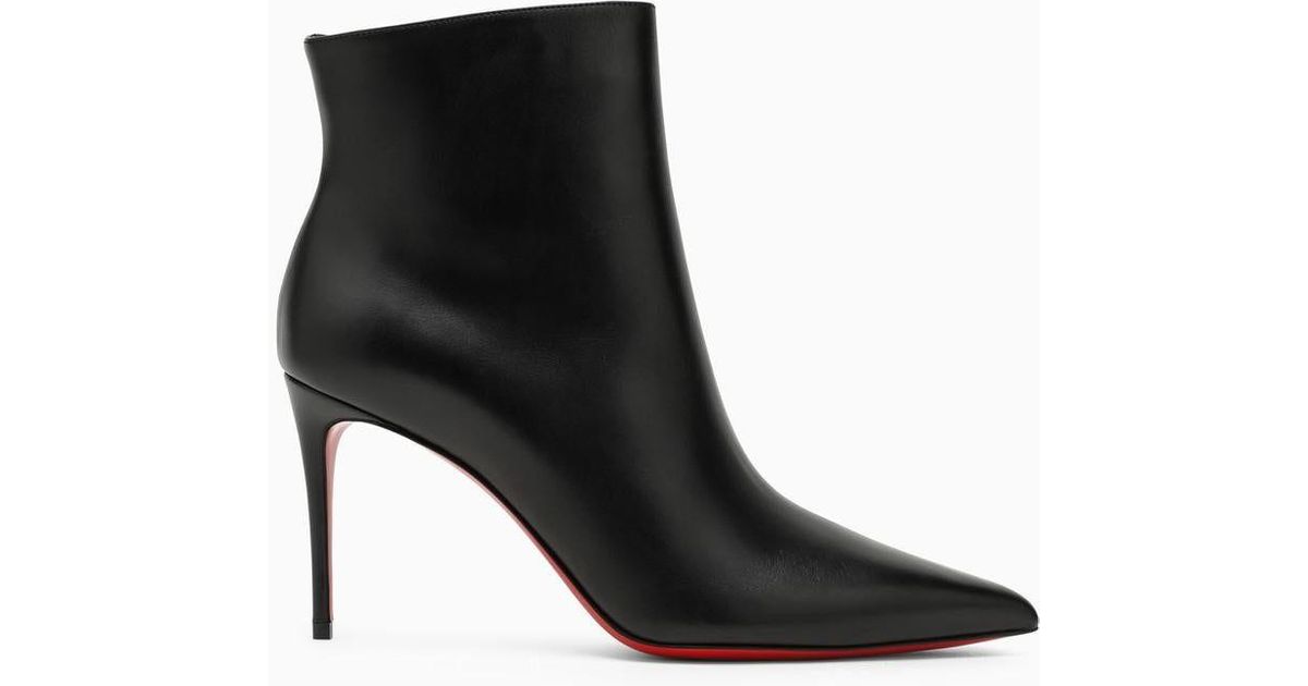 Christian Louboutin Ankle Boot in Black | Lyst