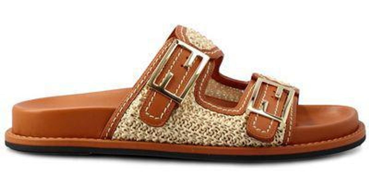 Fendi buckle shop sandals