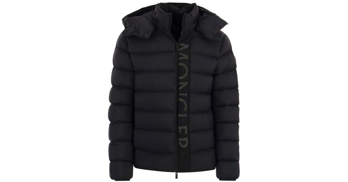 Moncler Ume - Short Down Jacket With Hood in Black for Men | Lyst