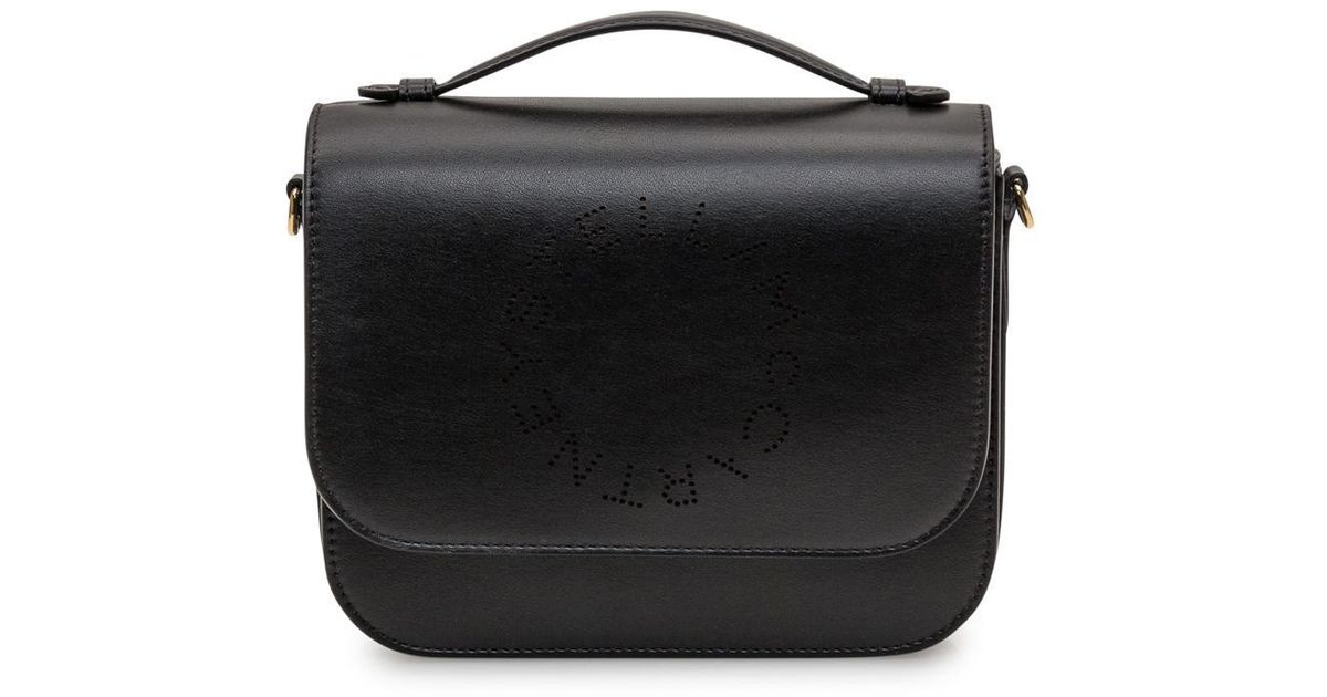 【関税&送料込】Stella Mccartney Messenger Bag In Alter Mat Stella McCartney Messenger Bag in Black | Lyst