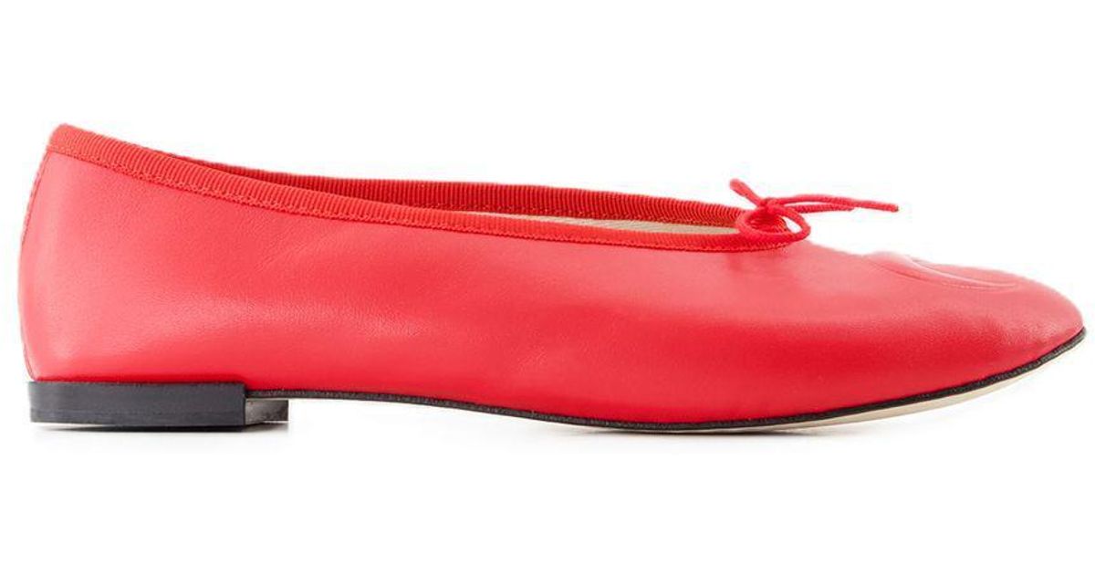 Marine Serre Lilouh Ballerinas in Red | Lyst