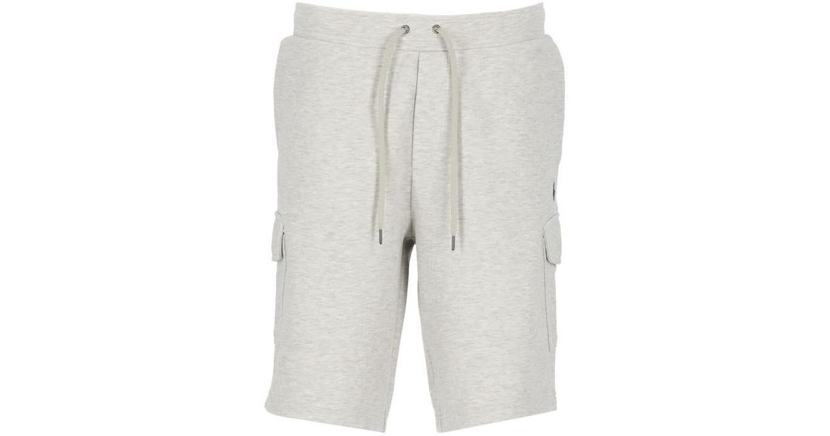 Ralph Lauren Cargo Bermuda Shorts in Gray for Men | Lyst