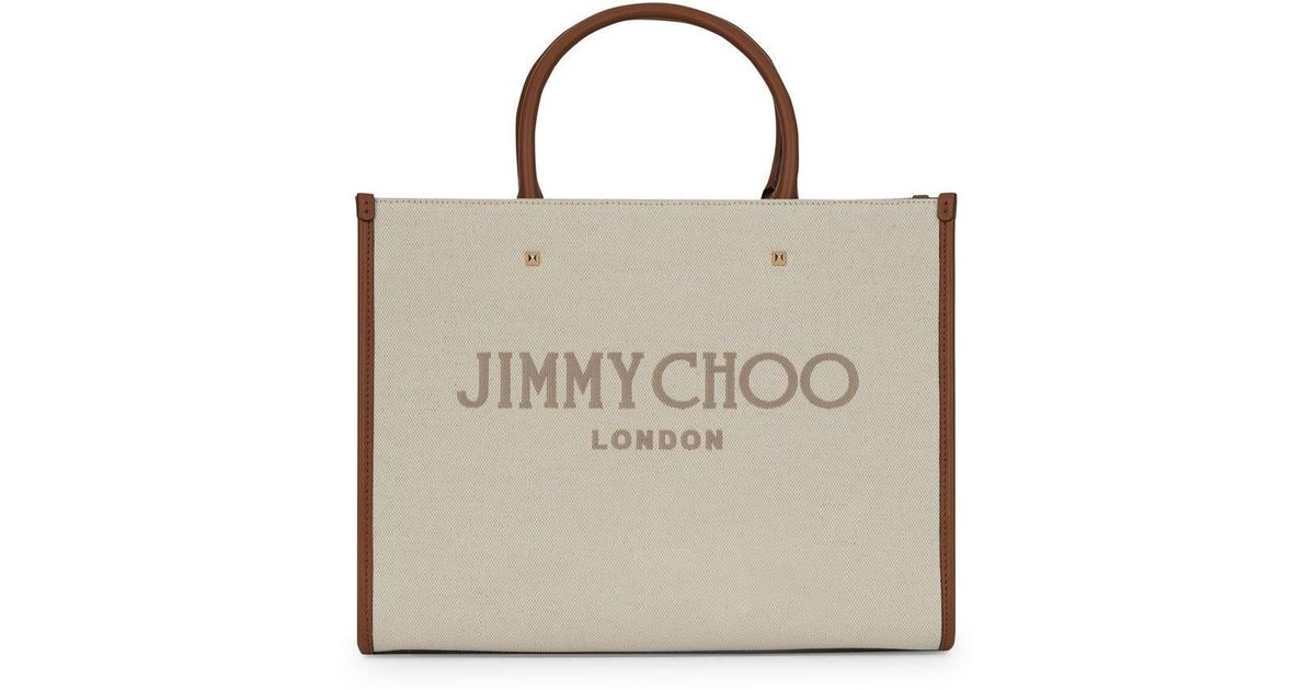 Jimmy Choo Handbags. in Natural | Lyst