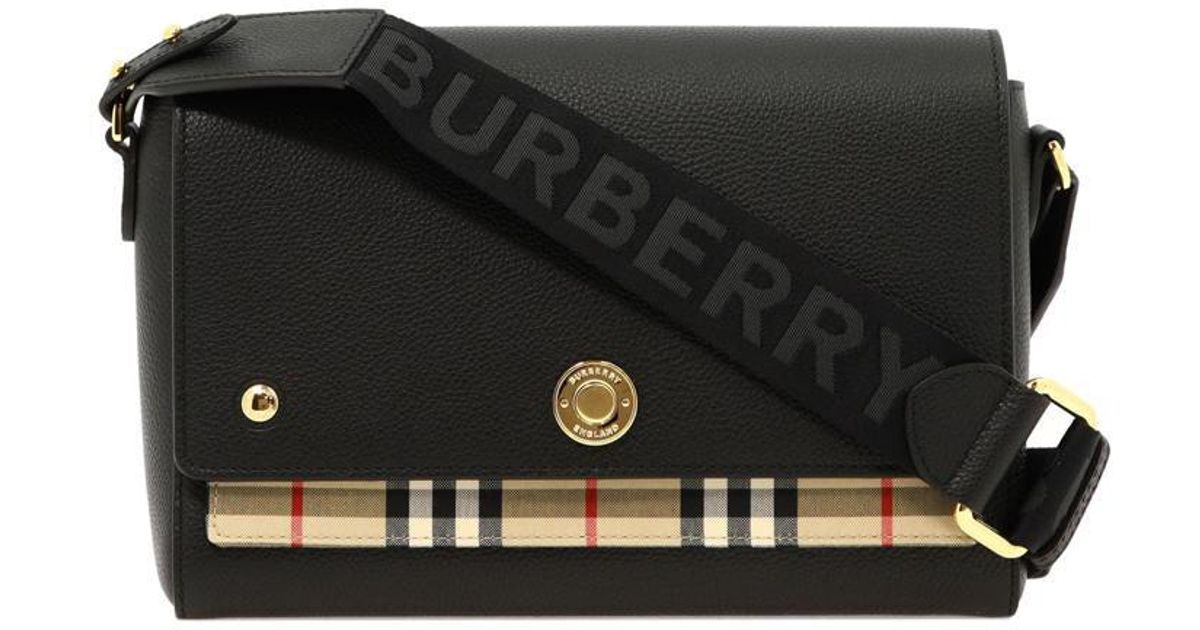 Burberry "note" Crossbody Bag in Black Lyst