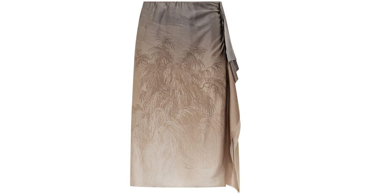 Pierre Louis Mascia Adastrgums Skirt in Natural | Lyst