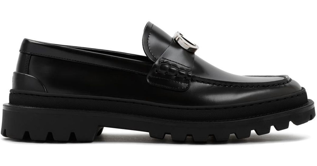 Dior Loafers Shoes in Black for Men Lyst