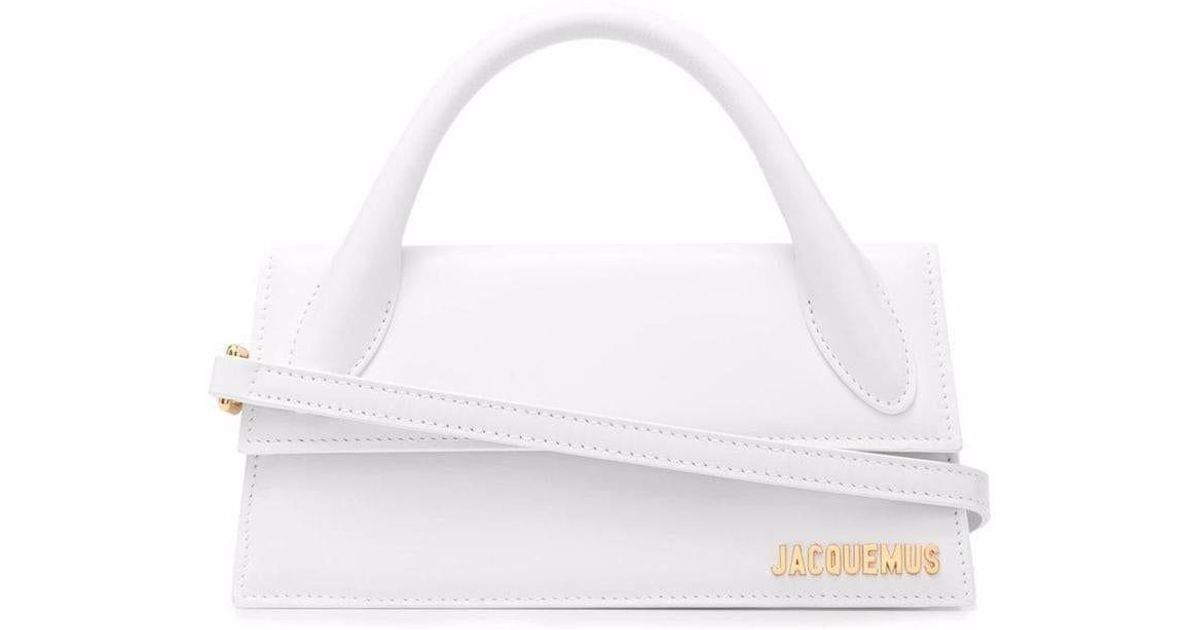 Jacquemus Handbags in White | Lyst