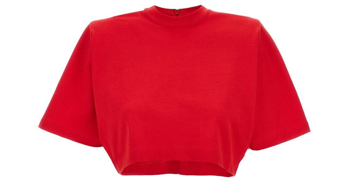 Tシャツ・カットソー PINKO 'Manny' T-shirt Red Pinko Manny T-Shirt Red | Wanan Luxury