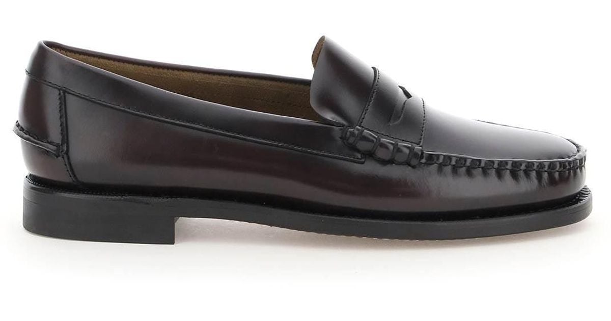 Sebago Leather Classic Dan Penny Loafers in Brown for Men | Lyst Australia