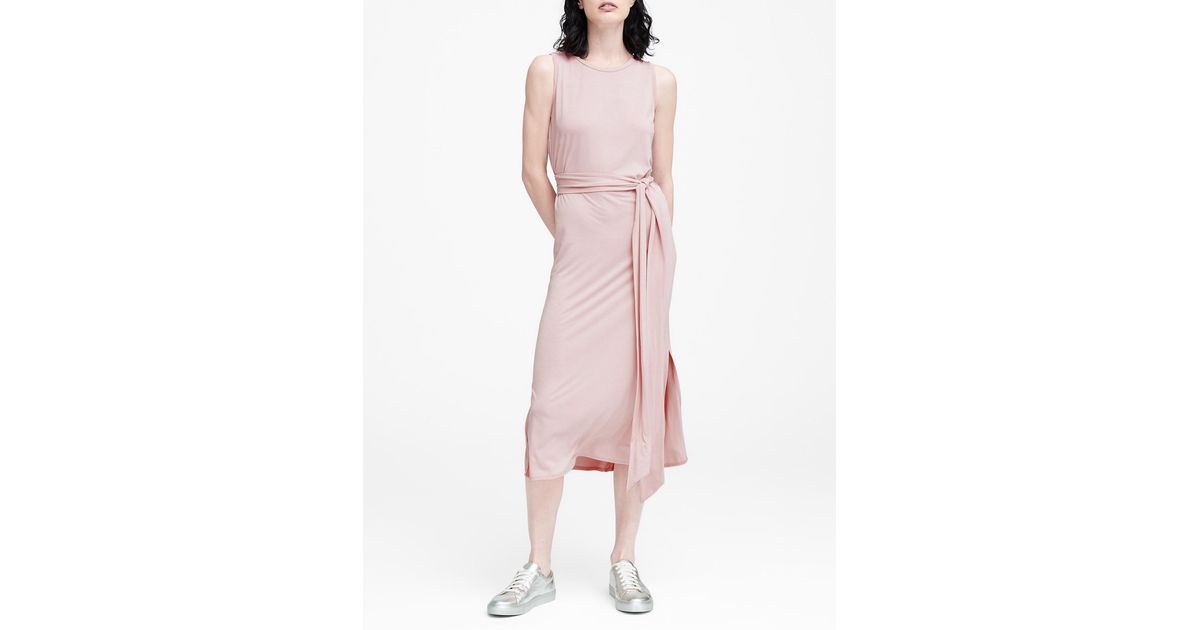 blush tank dress