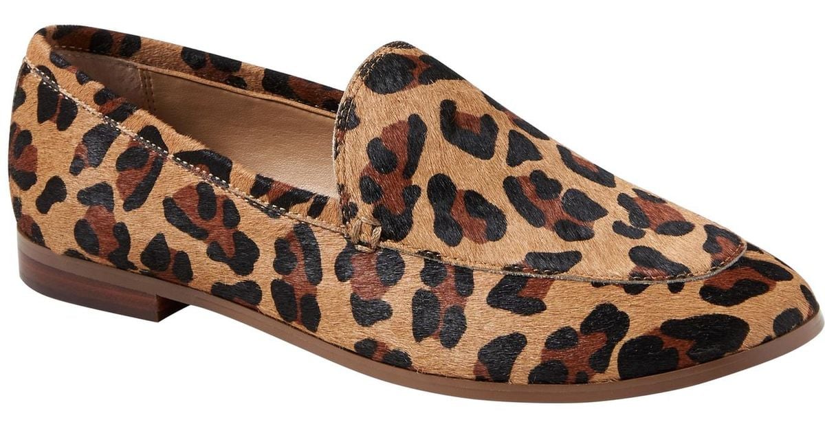 banana republic leopard shoes