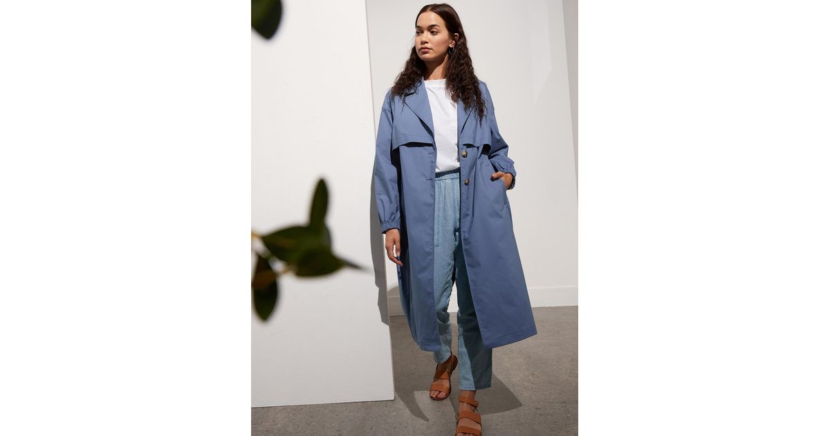 cocoon trench coat