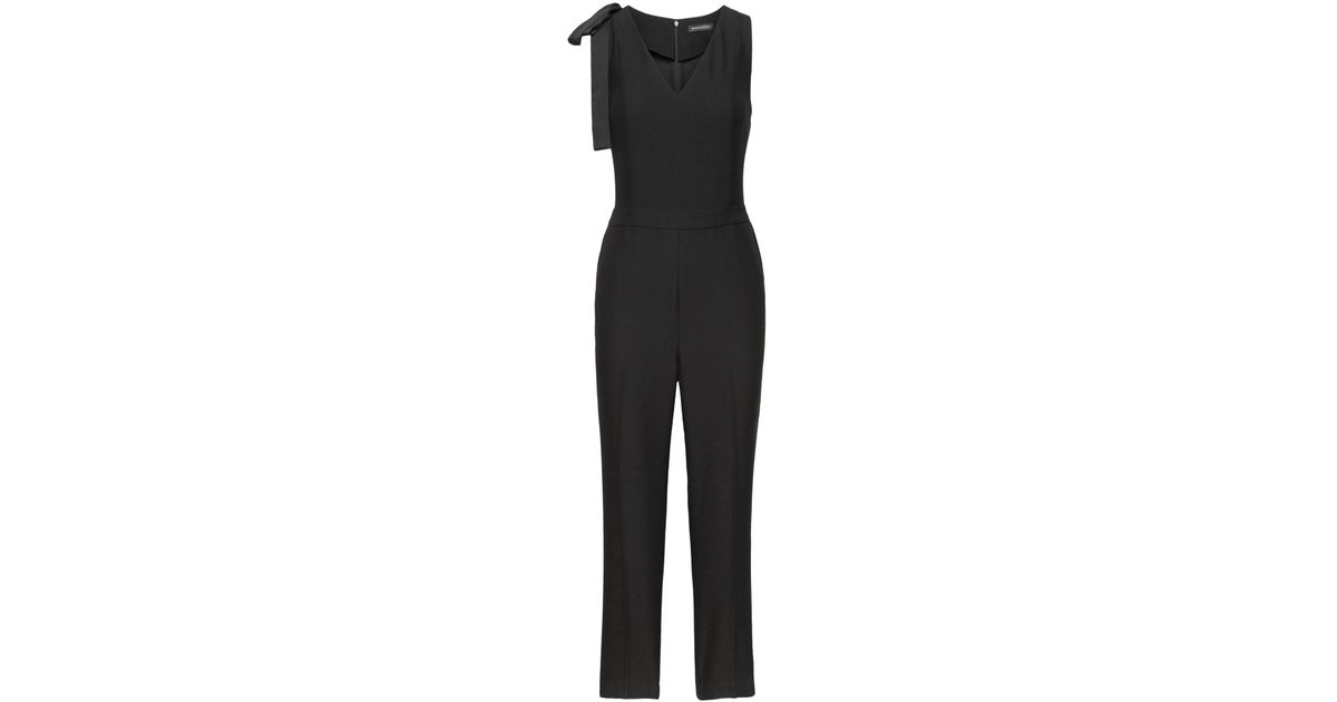 banana republic one shoulder jumpsuit