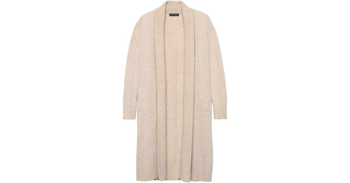 banana republic duster cardigan