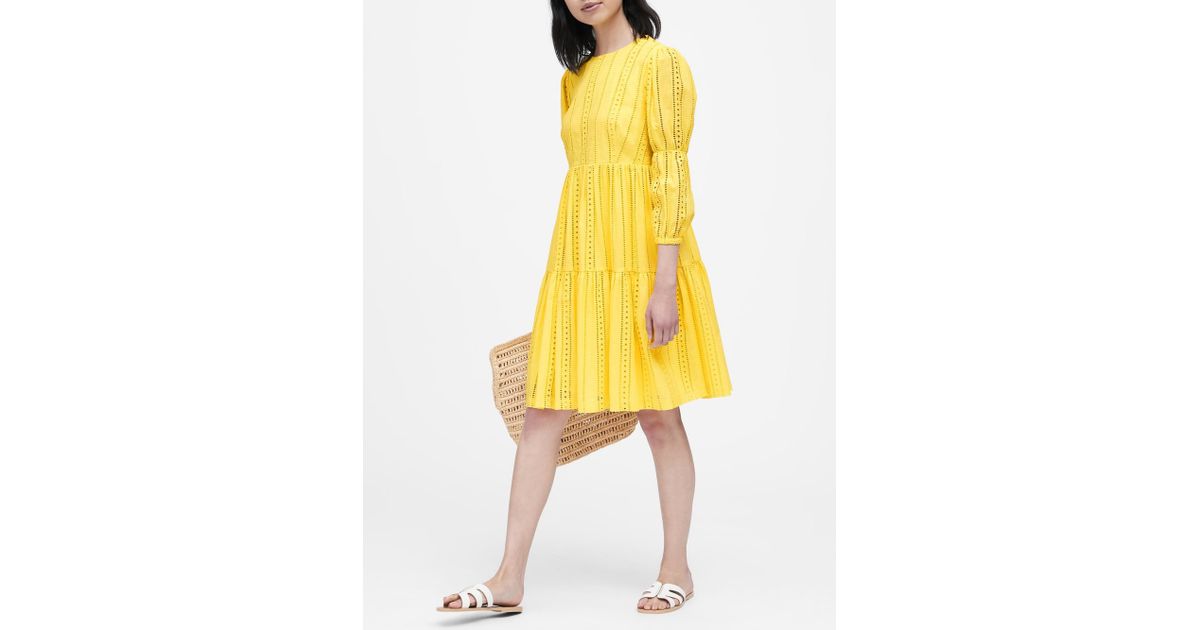 banana republic a line dress