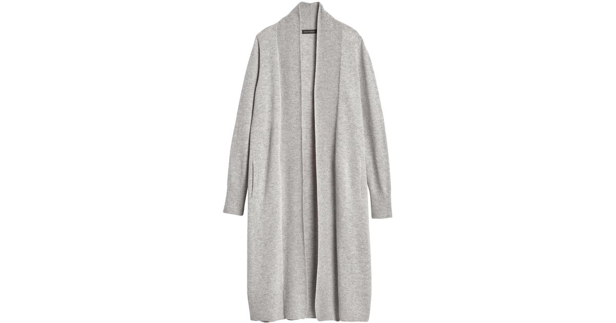 banana republic duster cardigan