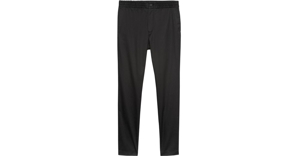 Banana Republic Cotton Athletic Tapered Core Temp Drawstring Pant in ...