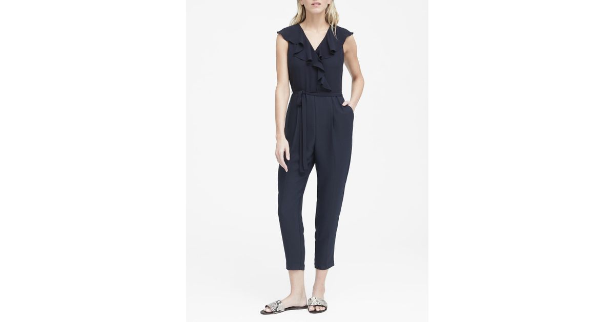 banana republic v neck jumpsuit