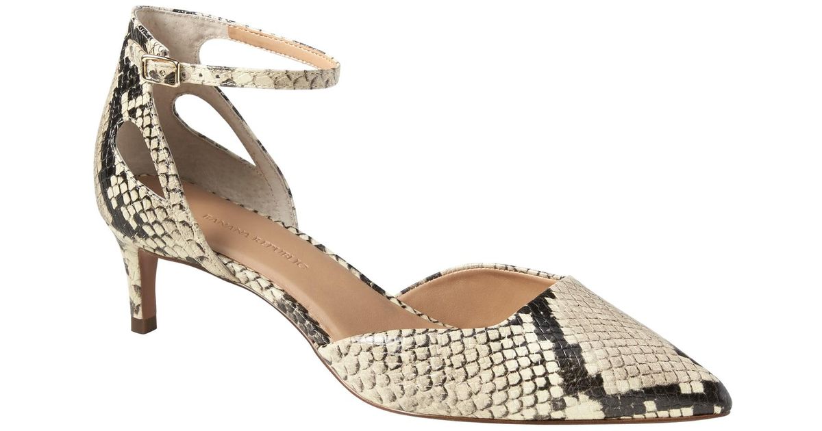 banana republic kitten heels