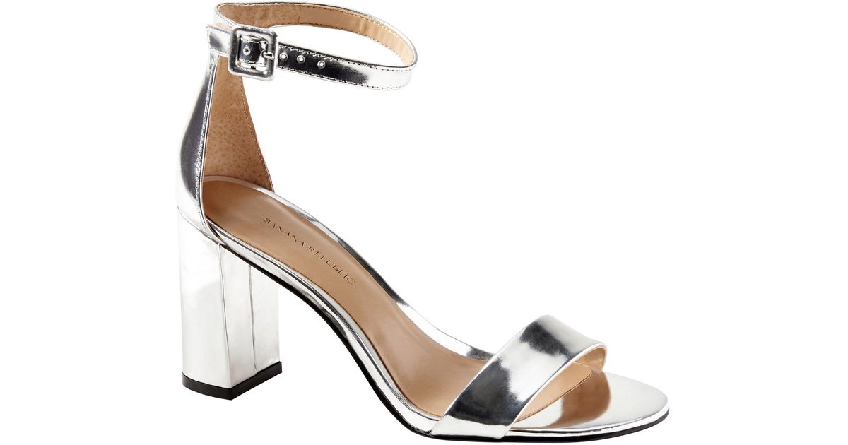 banana republic bare high heel