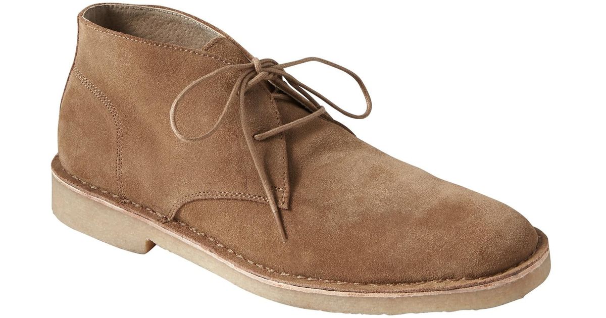 suede chukka boots crepe sole
