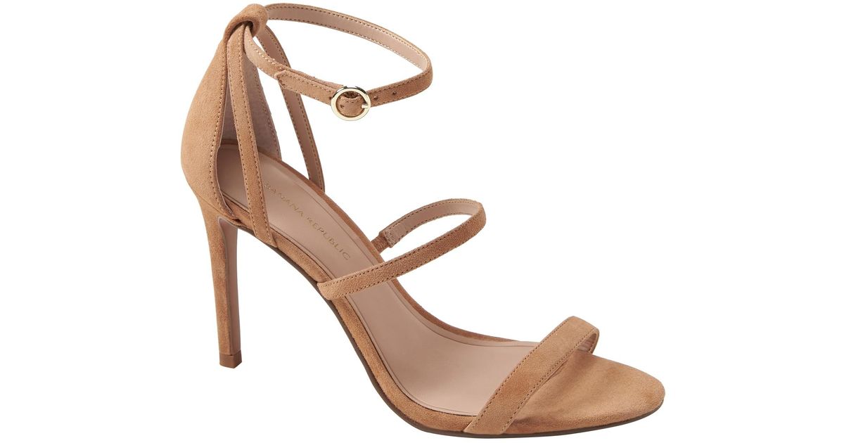 banana republic bare high heel