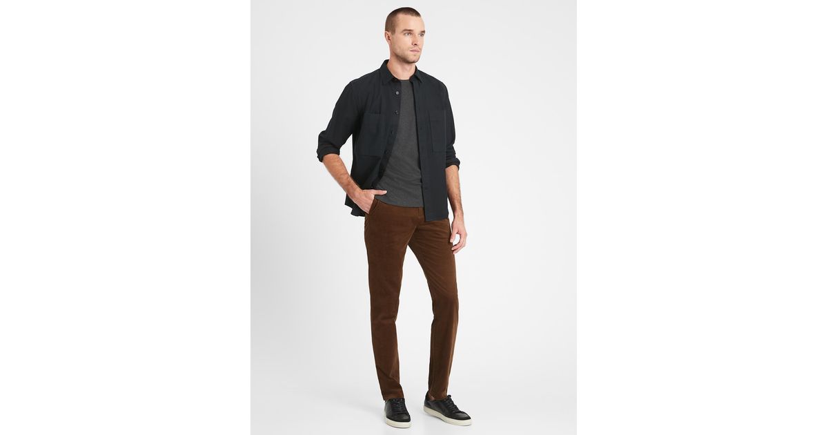 Slim corduroy traveler chino Clearance