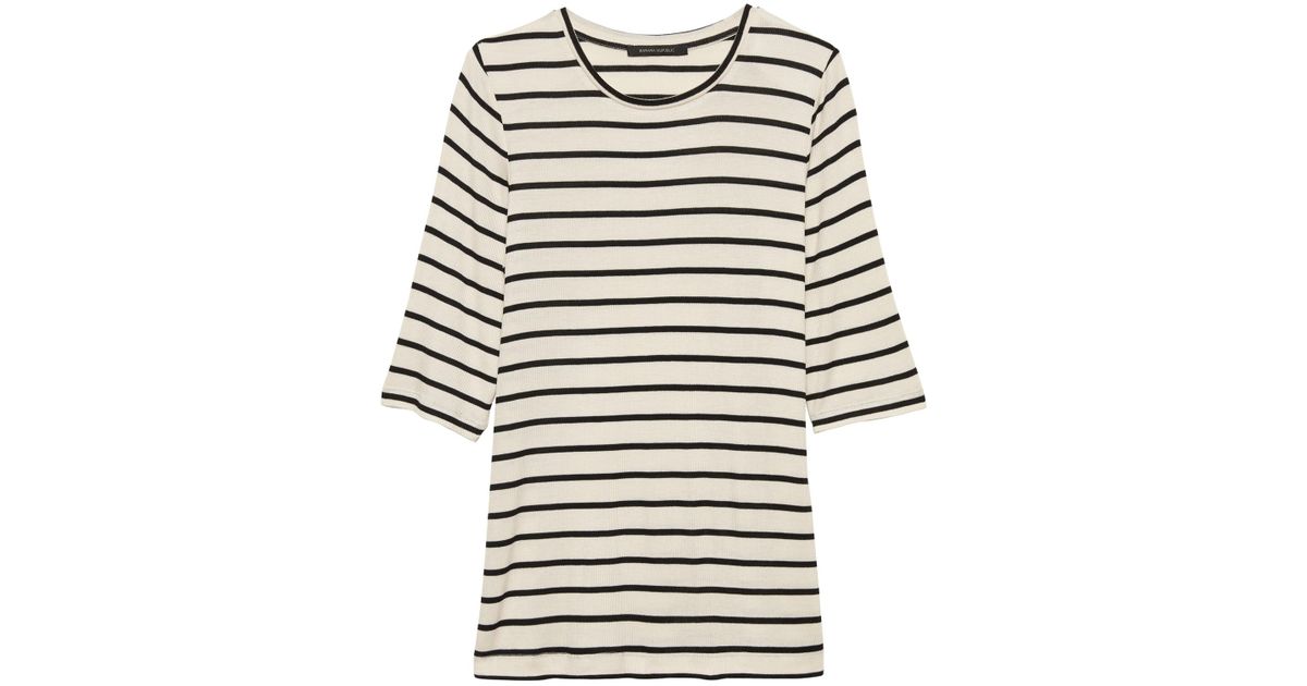 banana republic stretch t shirt