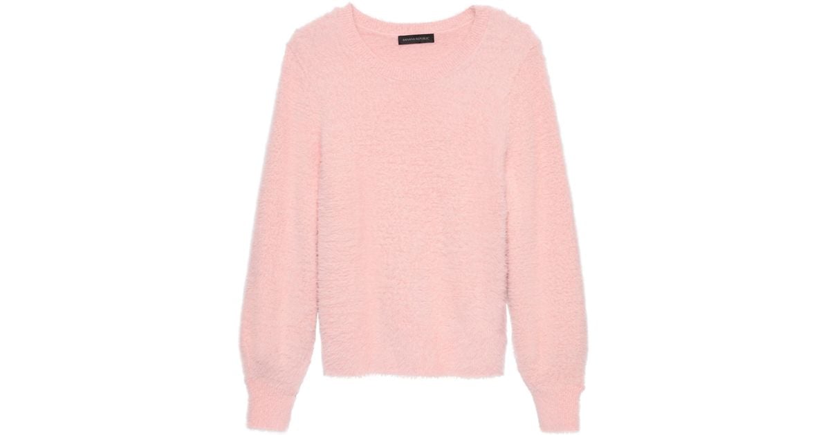 banana republic pink sweater