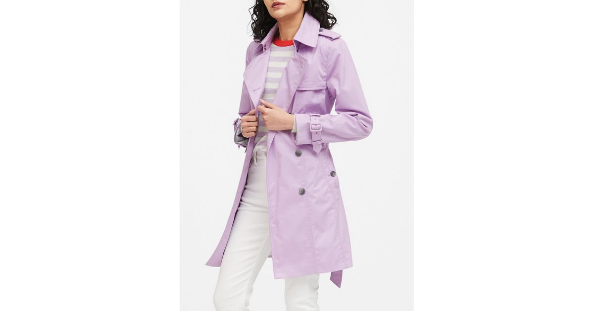 Banana Republic Cotton Water-resistant Classic Trench Coat in 