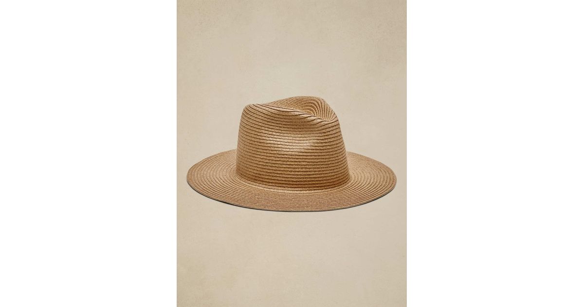 Banana Republic Factory Straw Fedora in 