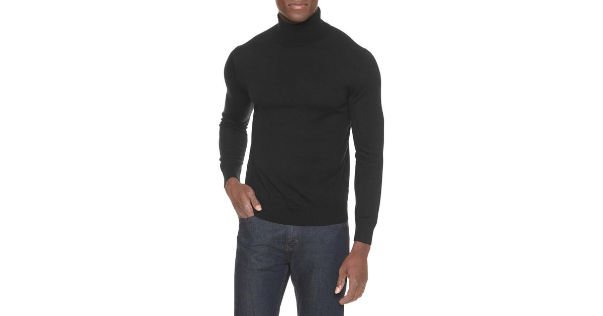banana republic men's turtleneck sweaters