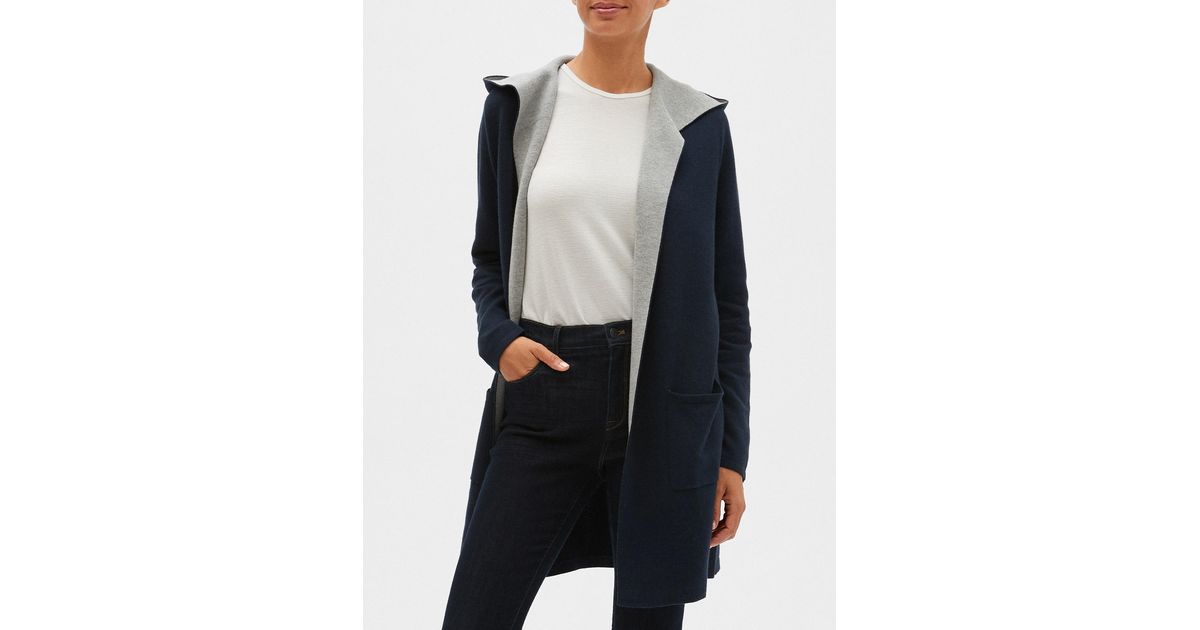 Banana Republic Factory Hooded Double 