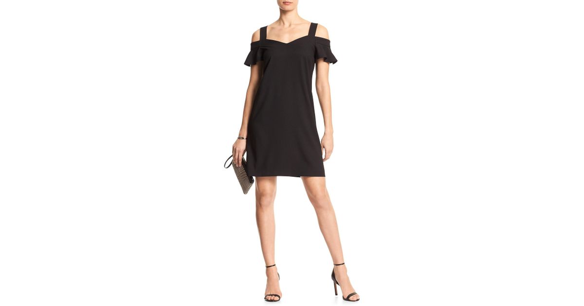 banana republic off the shoulder dress