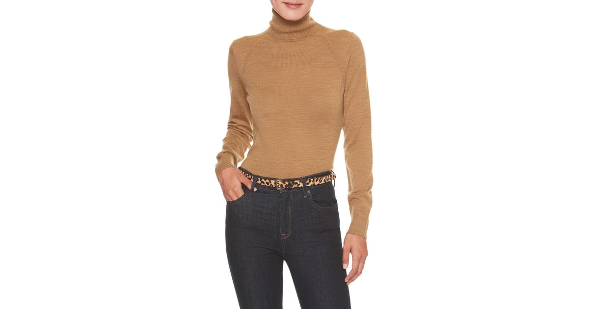 Banana Republic Factory Merino Wool Turtleneck Sweater - Lyst