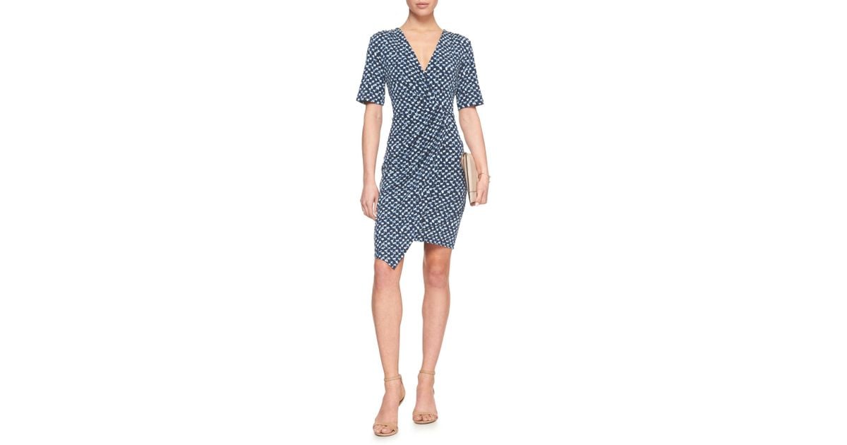 banana republic faux wrap dress