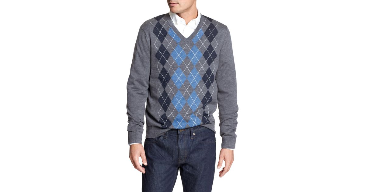 banana republic argyle sweater