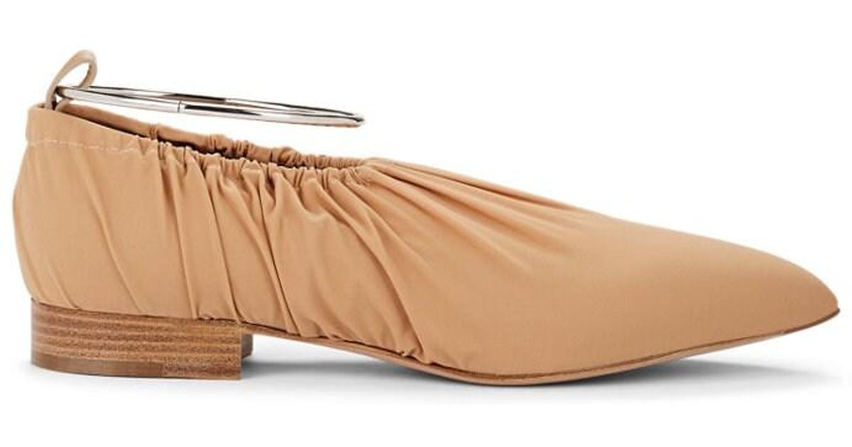 jil sander flats crystal