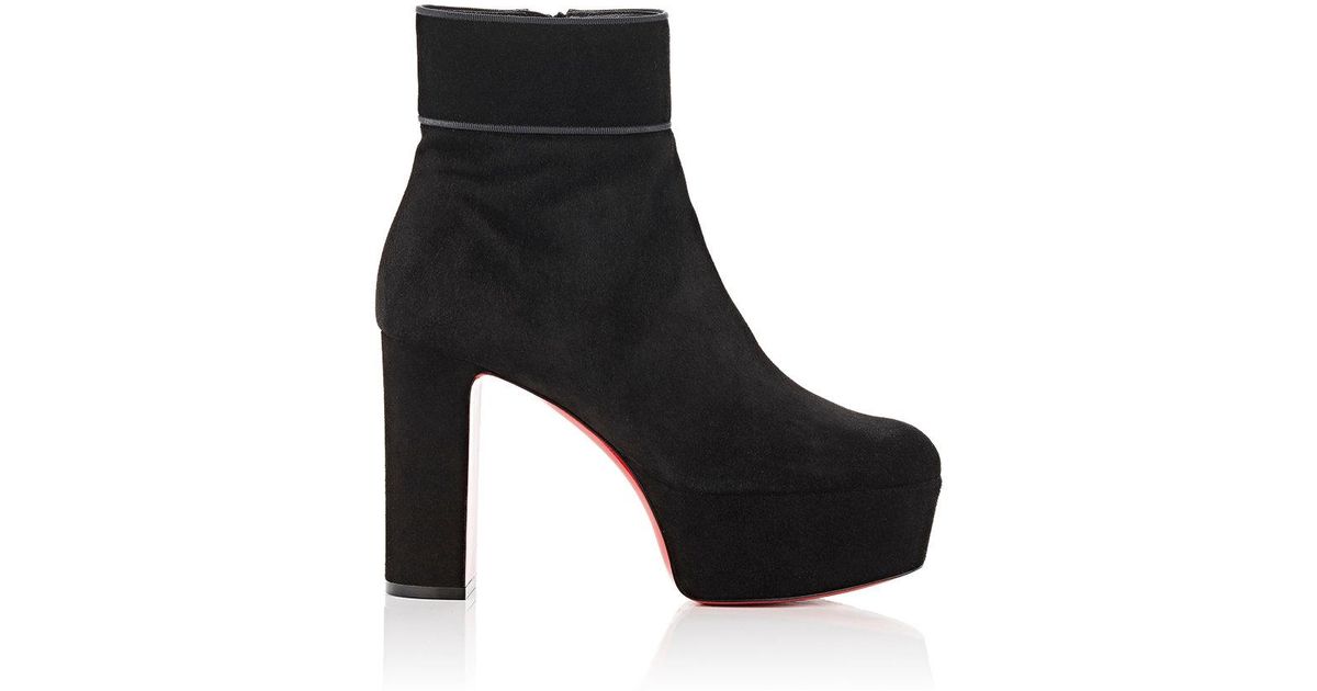 louboutin platform boots