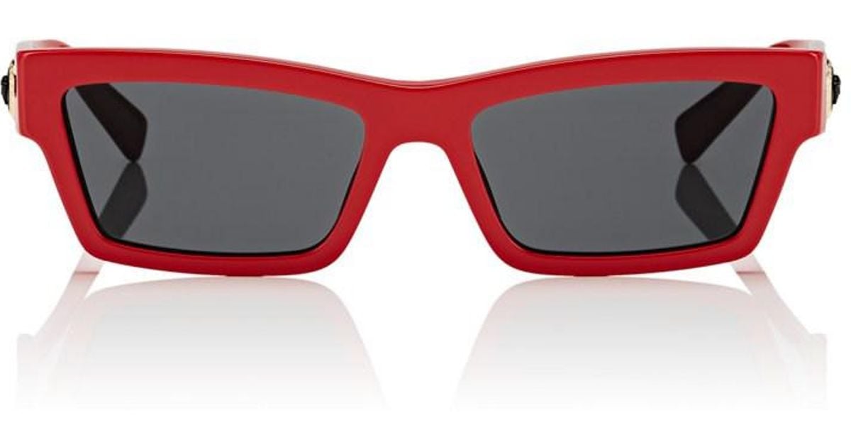 versace glasses red